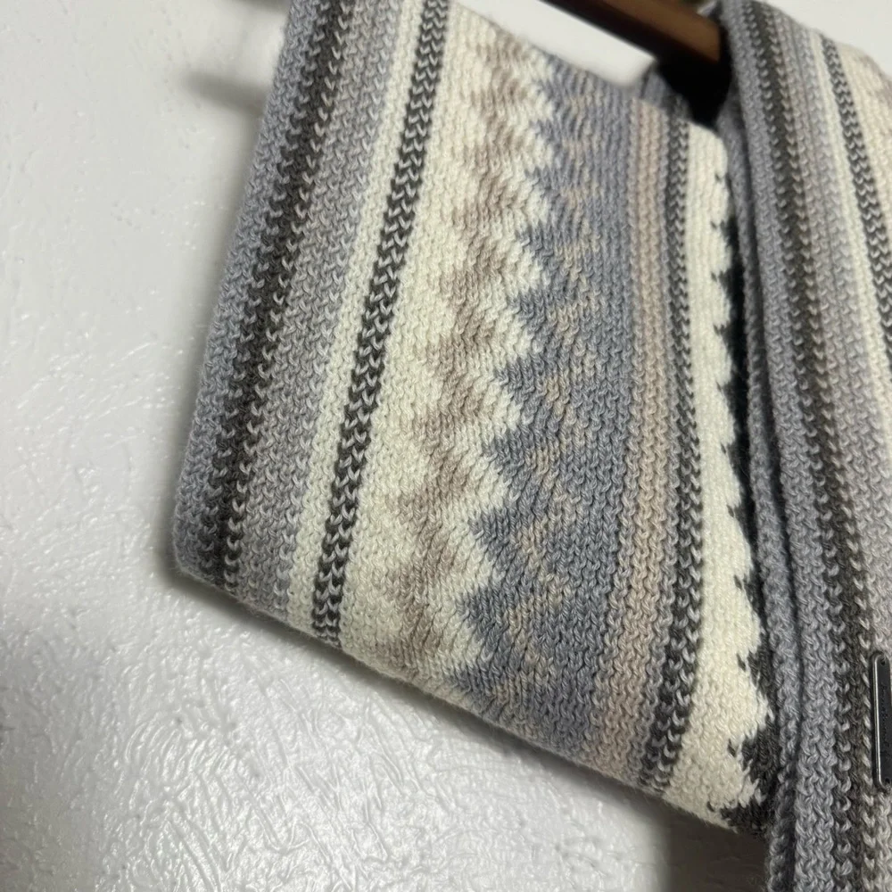 Smartwool Zigzag Chevron Scandinavian Patterned Scarf‎